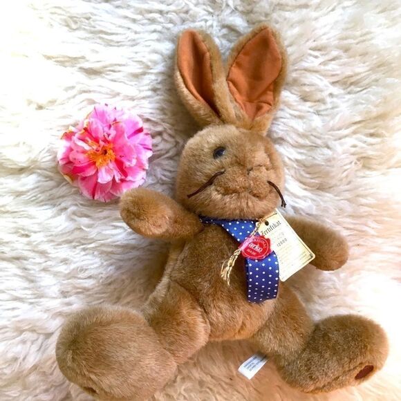 Limited Edition Vintage 90s Cuddly Easter Bunny - Picture 2 of 9